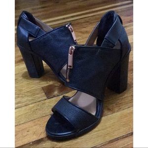 Super Cute H&M Chunky Heels w/ Working Zipper